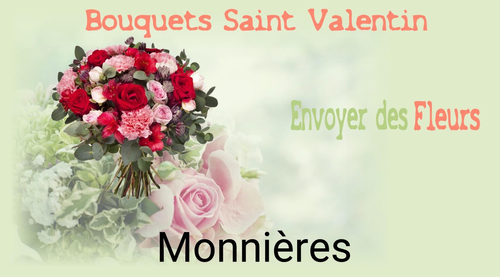 Roses de Saint-Valentin livrées à Monnières
